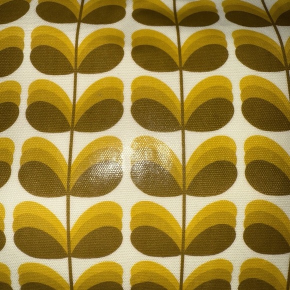 ORLA KIELY ETC Shadow Stem Print Laminate Canvas Large Tote Handbag Purse - Picture 10 of 12